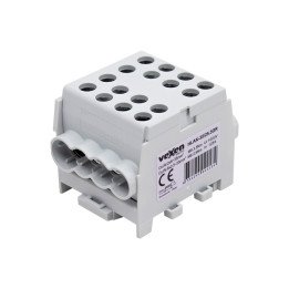HLAK клемма Al/CU 2x35-6x25mm серая