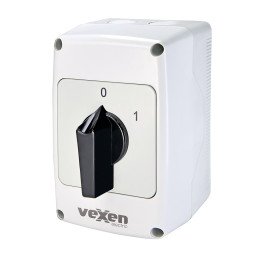 VEXEN переключатель 0-1 3P 40A IP65