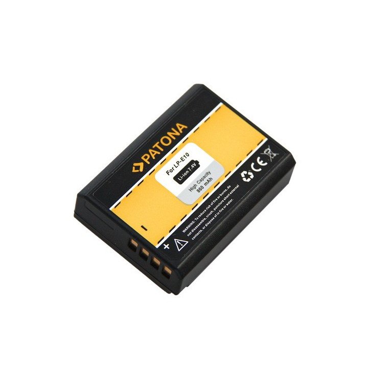 Battery Patona Canon LP-E10 860mAh Li-Ion