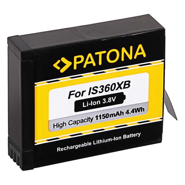 Patona PT1306 Battery for Insta360 One X 1150mAh 3.8V Li-Ion