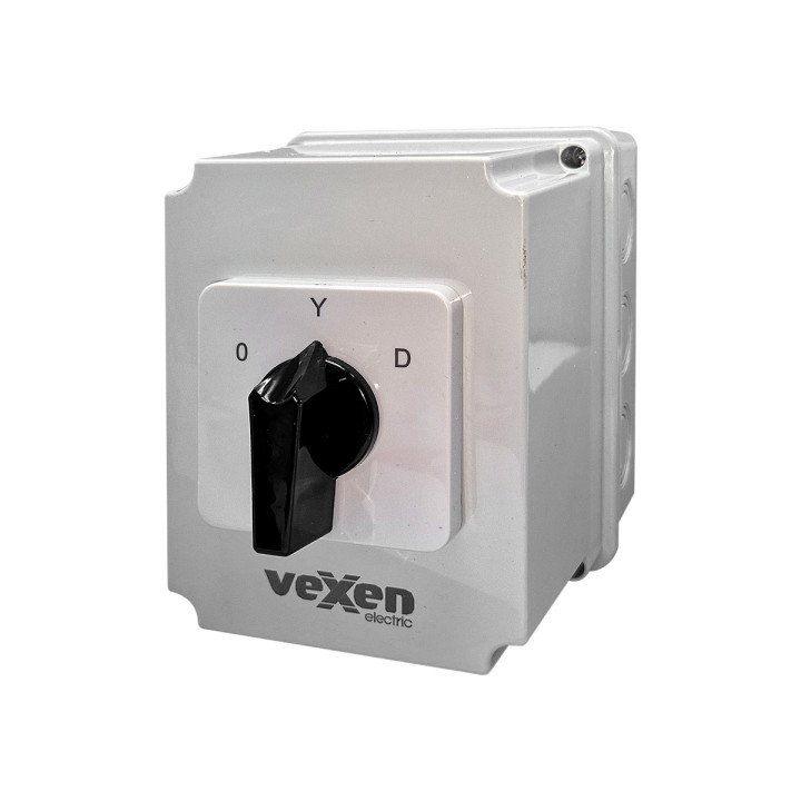 VEXEN PN2RS6312 переключатель 0-Y-D 3P 63A IP55