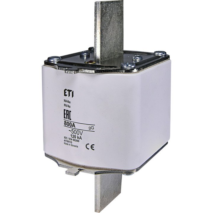 ETI drošinātājs NH-4a gG 800A/500V