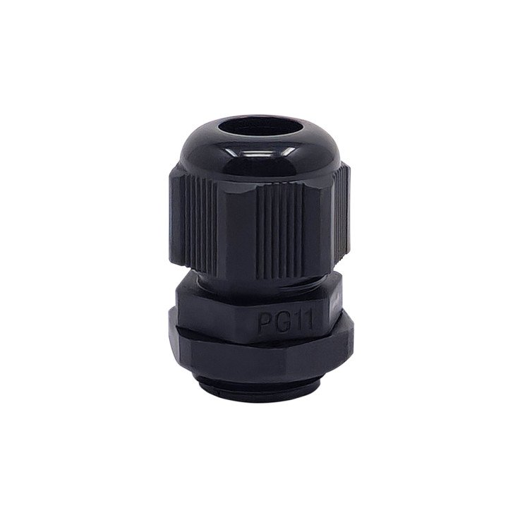 VEXEN PG11 melns kabeļu ievads IP68, 5-10mm