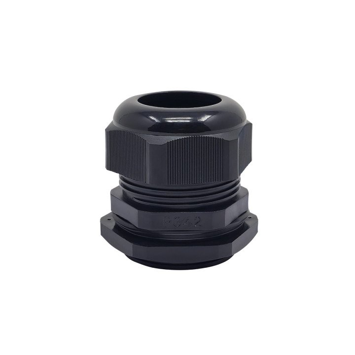 PG42 черный кабельный ввод IP68 32-38mm