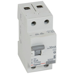 Legrand RX3 FI-slēdzis 2P 63A 30mA