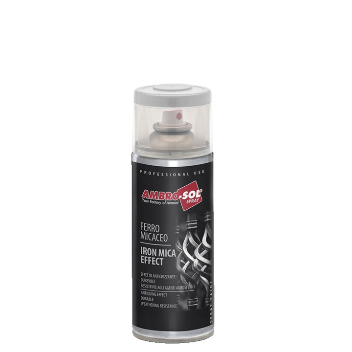 Iron Mica krāsa sudraba 400 ml