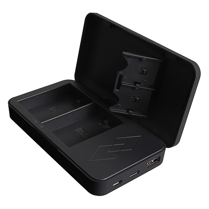Patona PT9891 Dual Charger for Canon LP-E6 with Powerbank Function