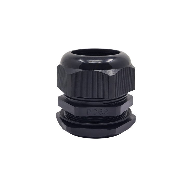 PG63 черный кабельный ввод IP68 42-50mm
