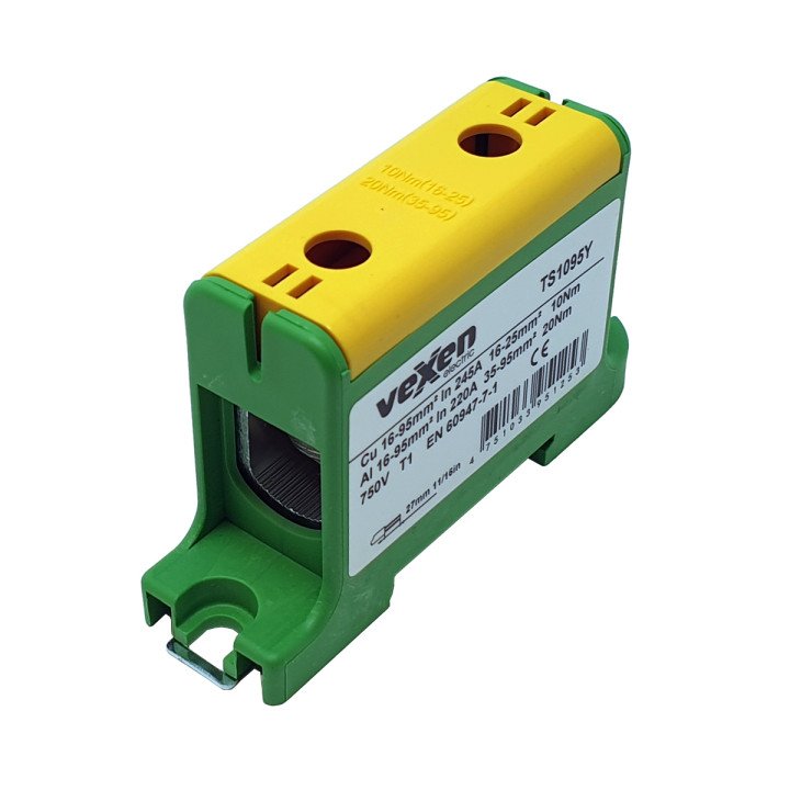 VEXEN TS1095Y транзитная клемма Al/Cu 16-95mm²