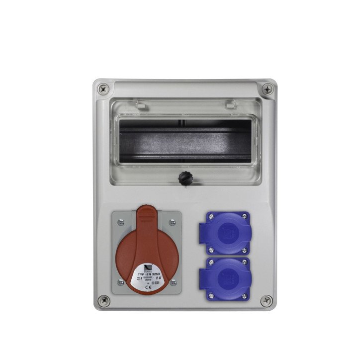 R-BOX 240 rozešu sadalne 1x32A/5p 2x230V IP44