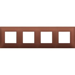 Bticino Classia Finishes рамка софт 4 места