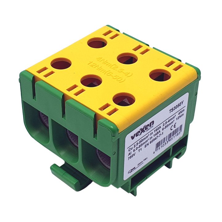 VEXEN TS3050Y PEN комбинированный клеммник 2,5-50mm²