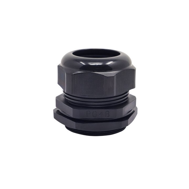 PG48 melns kabeļu ievads IP68 29-35mm
