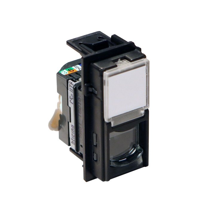 Living Now rozetne RJ45 CAT5E melna