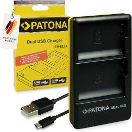 Patona PT1965 Dual Quick Зарядное для Nikon EN-EL15/EN-EL15B
