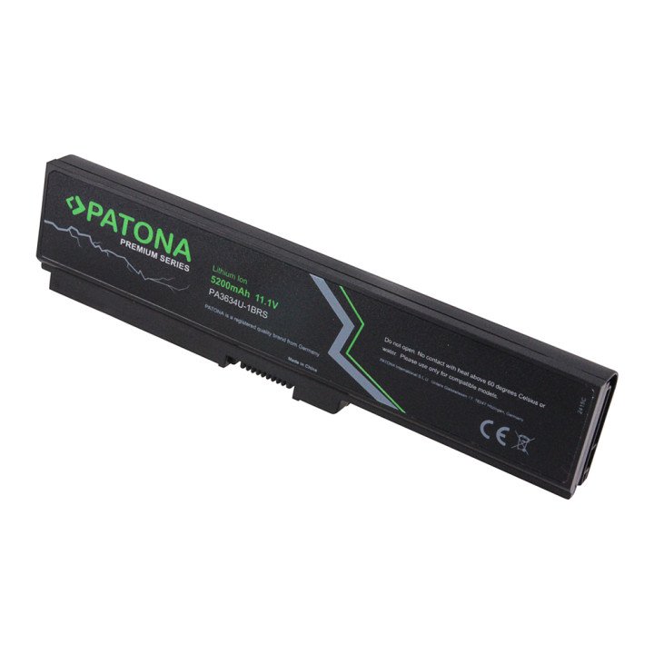 Patona PT2415 Premium Li-ion Battery for Toshiba Satellite M300, 5200mAh, 11.1V