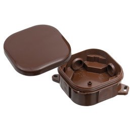 PAWBOL коробка надштукатурная IP54 коричневая klik