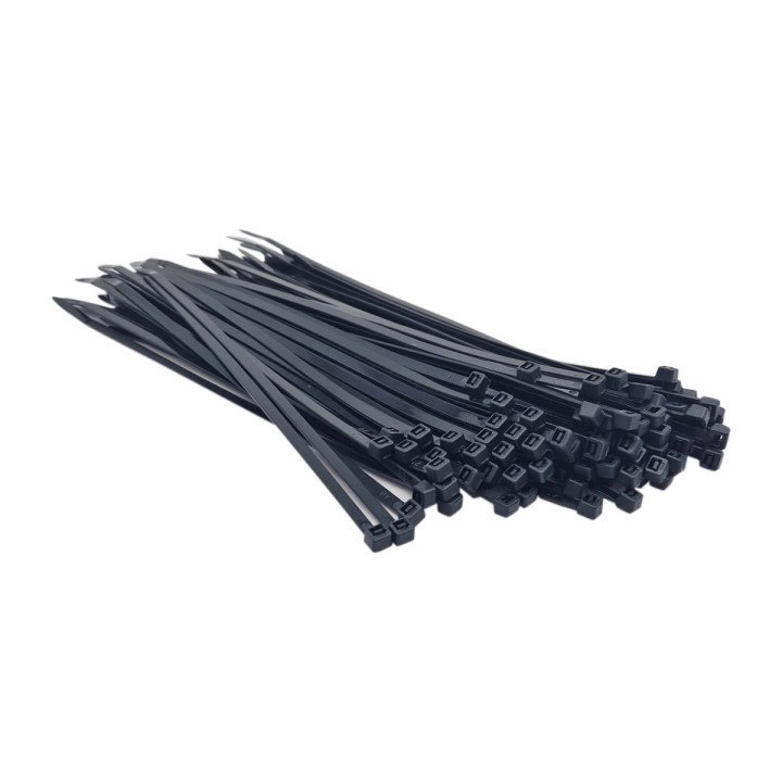 CTB48200 Kabeļu saites 4.8X200mm - melnas