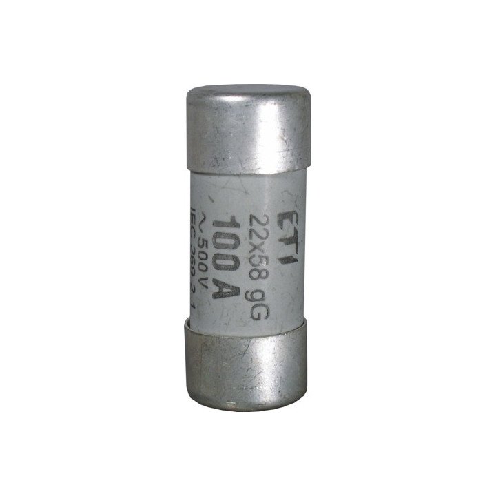 ETI предохранитель CH22x58 aM 80A/500V