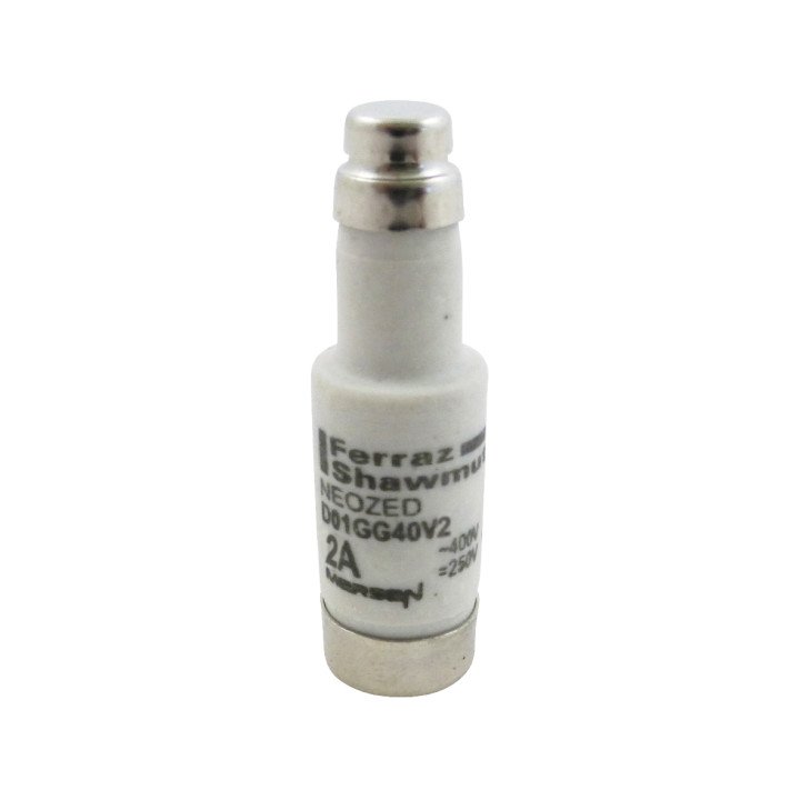 Neozed D0 drošinātājs gG 400VAC D01 2A rozā