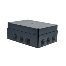 S-BOX 606C коробка IP65 чёрная UV с вводами