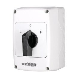 VEXEN реверсивный переключатель L-0-R 3P 32A IP65