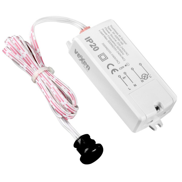 ALIO TF-500W-AB mēbeļu kustības sensors, iebūvējams, 360°