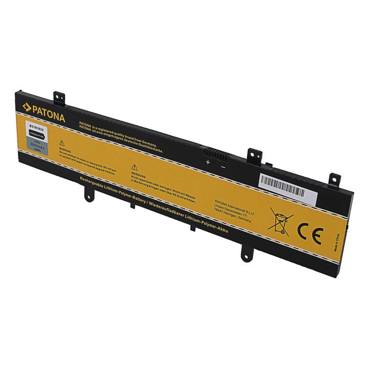 Patona PT2850 Battery for Asus VivoBook 14 X405 2800mAh 11.52V Li-Pol B31N1632