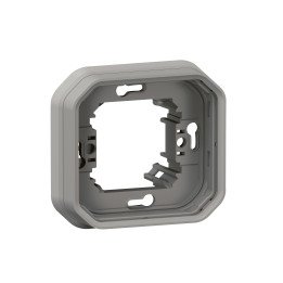 Legrand PLEXO суппорт встроенный 1-местный серый