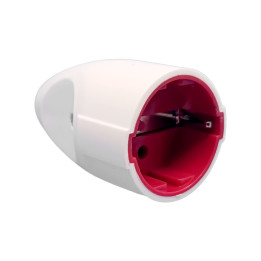 VEXEN VX1008W kontaktligzda ar zemējumu, balta