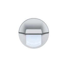 LED EPSILON (liels aplis) sudrabs auksti balts kaste