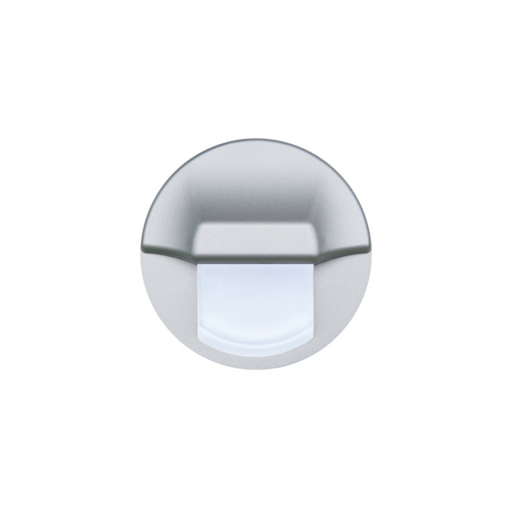 LED EPSILON (liels aplis) sudrabs auksti balts kaste