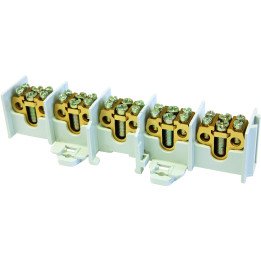 HLAK клеммный блок 35/25 A 5 полюсов 2×25 мм