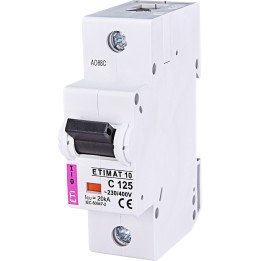 ETI ETIMAT 10 1p C 125A автоматический выключатель