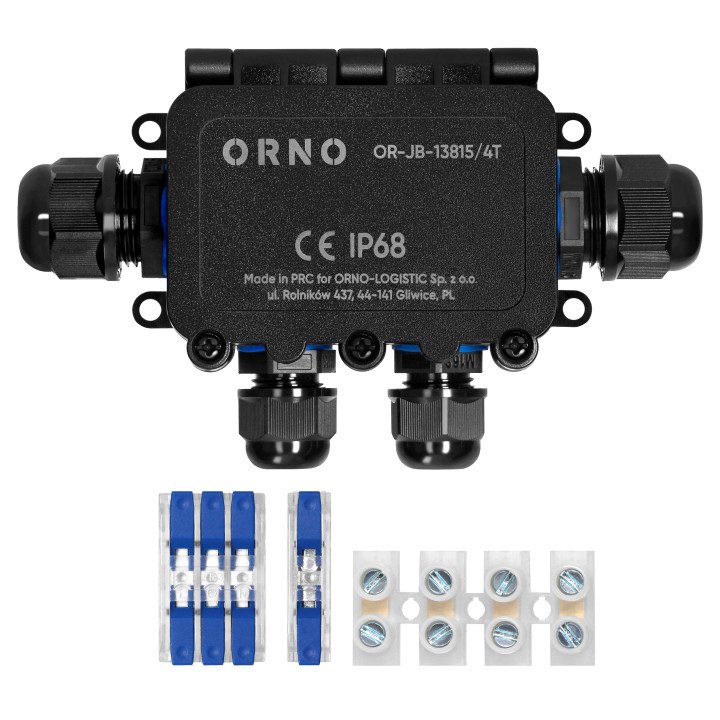 Orno клеммная коробка HD IP68, 0.75-4.0mm2, T-тип