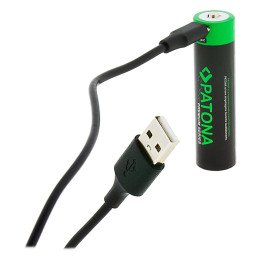 Patona PT6525 18650 Li-ion 3300mAh Premium Battery with USB-C Charger