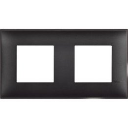 Bticino Classia Frames черная сатин рамка 2+2