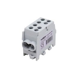 Клемма HLAK Al/Cu 2×35-2×25 мм серая