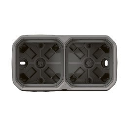 Legrand PLEXO коробка 2-местная серая