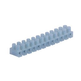 Pollmann spaiļu rinda 12×6qmm balta