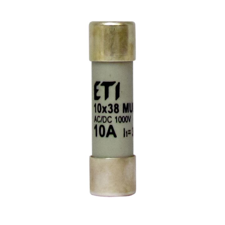 Предохранитель ETI CH10x38 MM 16A/1000V AC/DC