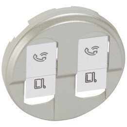 Celiane centrālā plate RJ45 dubulta