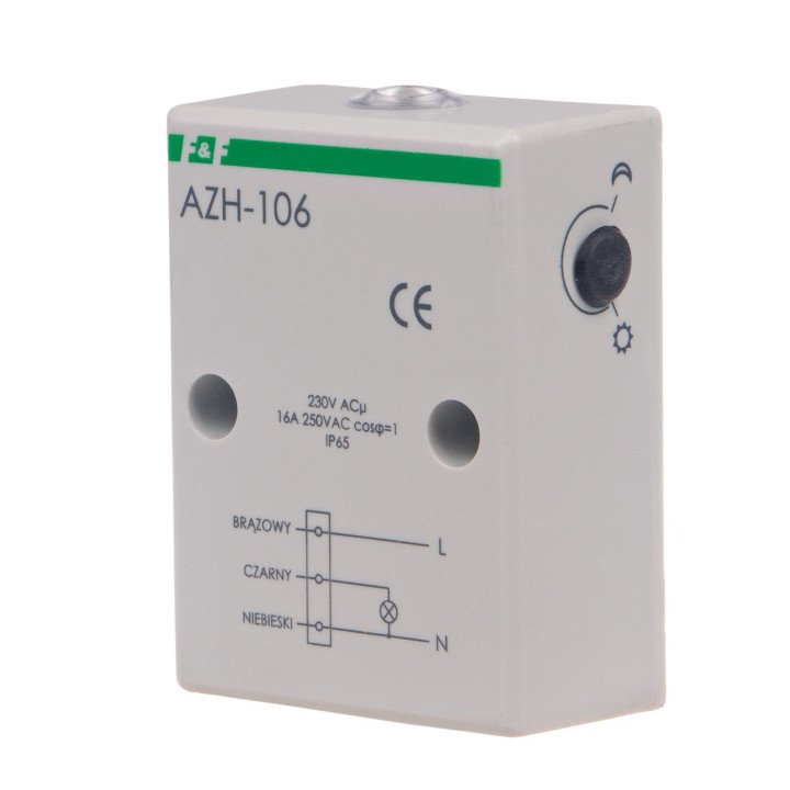 F&F AZH-106 фотореле 16A 230V IP65