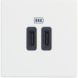 Bticino Classia USB Type-C rozete 3A