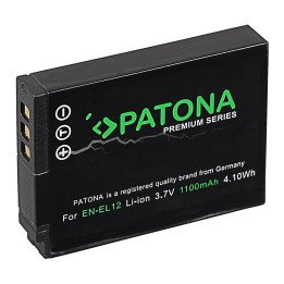 Patona PT1168 Battery Nikon EN-EL12 1000mAh Li-Ion Premium