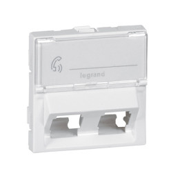 Mosaic RJ45 adapteris 2 Keystone