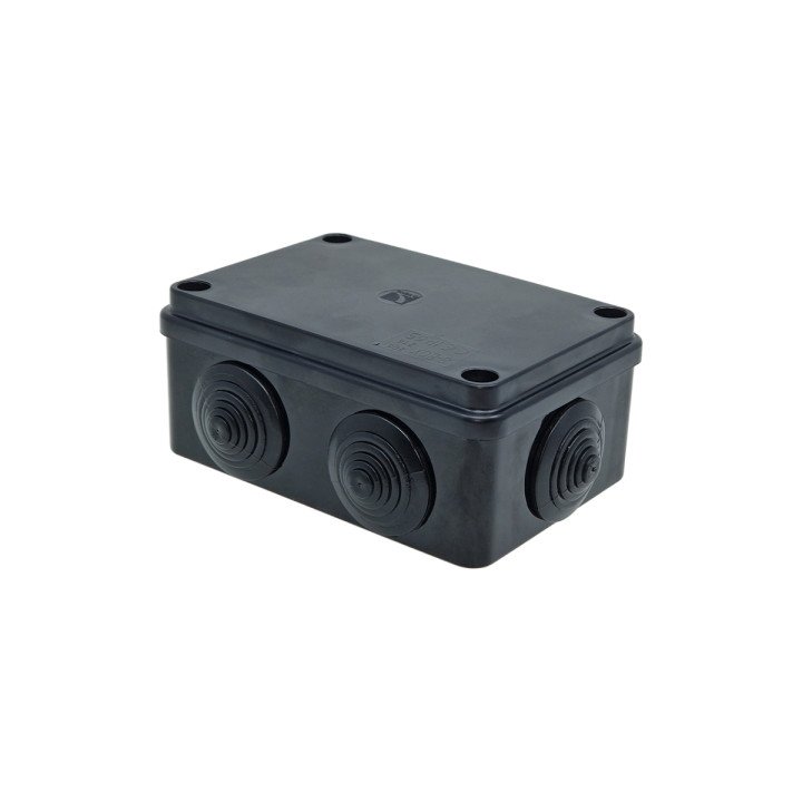 S-BOX коробка IP65 120x80x50mm UV, черная