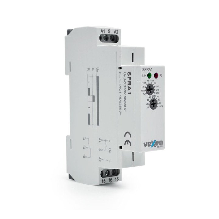SFRA1 реле времени с задержкой на включение 1CO 16A AC230V