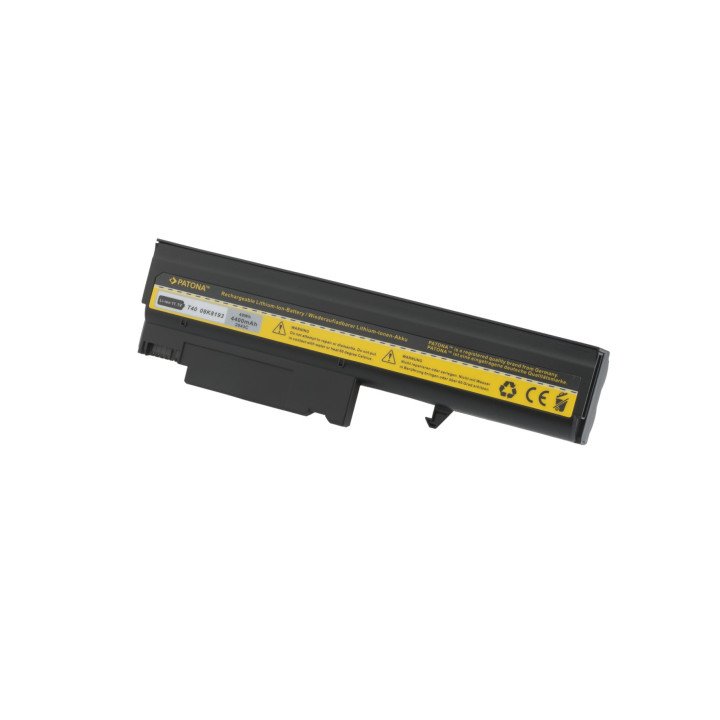 Patona PT2043 Laptop Battery for IBM ThinkPad T40/T41 4400mAh 10.8V Li-Ion