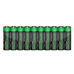 Patona PT4222 Alkaline AA/LR06 Battery 1.5V - 10 Pack Premium